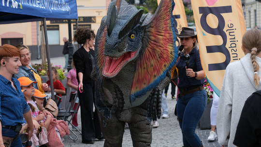 Dzień Sportu w Chełmie. Były nawet dinozaury... [GALERIA ZDJĘĆ]