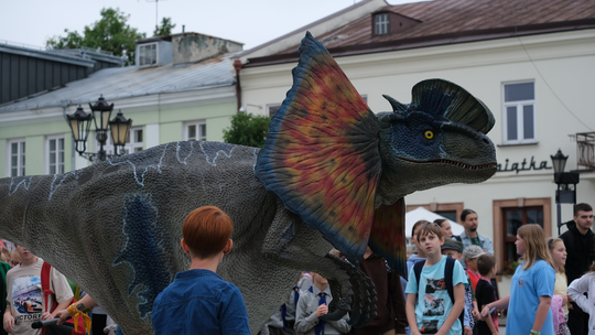 Dzień Sportu w Chełmie. Były nawet dinozaury... [GALERIA ZDJĘĆ]