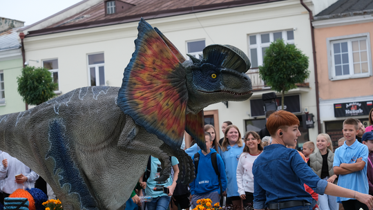 Dzień Sportu w Chełmie. Były nawet dinozaury... [GALERIA ZDJĘĆ]