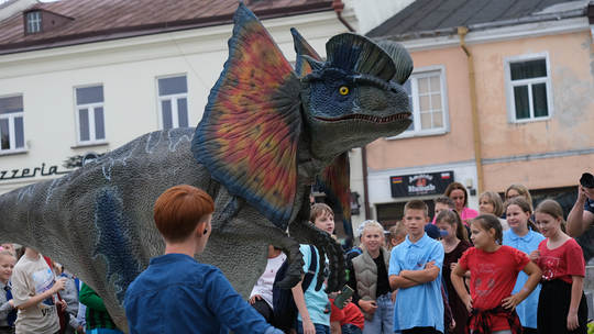 Dzień Sportu w Chełmie. Były nawet dinozaury... [GALERIA ZDJĘĆ]