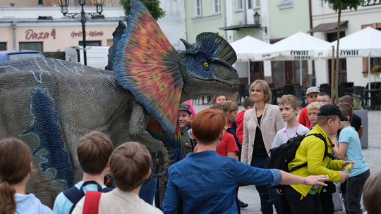 Dzień Sportu w Chełmie. Były nawet dinozaury... [GALERIA ZDJĘĆ]