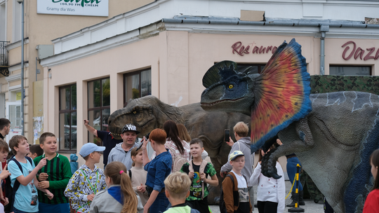 Dzień Sportu w Chełmie. Były nawet dinozaury... [GALERIA ZDJĘĆ]