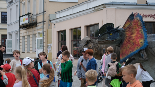 Dzień Sportu w Chełmie. Były nawet dinozaury... [GALERIA ZDJĘĆ]