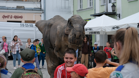 Dzień Sportu w Chełmie. Były nawet dinozaury... [GALERIA ZDJĘĆ]