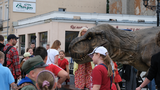 Dzień Sportu w Chełmie. Były nawet dinozaury... [GALERIA ZDJĘĆ]