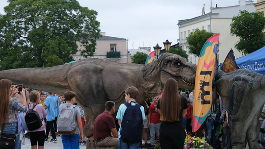 Dzień Sportu w Chełmie. Były nawet dinozaury... [GALERIA ZDJĘĆ]