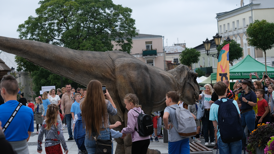 Dzień Sportu w Chełmie. Były nawet dinozaury... [GALERIA ZDJĘĆ]