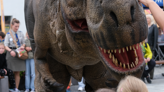 Dzień Sportu w Chełmie. Były nawet dinozaury... [GALERIA ZDJĘĆ]