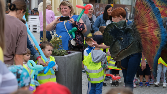 Dzień Sportu w Chełmie. Były nawet dinozaury... [GALERIA ZDJĘĆ]