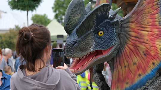 Dzień Sportu w Chełmie. Były nawet dinozaury... [GALERIA ZDJĘĆ]