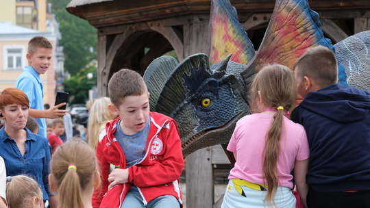 Dzień Sportu w Chełmie. Były nawet dinozaury... [GALERIA ZDJĘĆ]