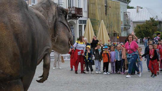 Dzień Sportu w Chełmie. Były nawet dinozaury... [GALERIA ZDJĘĆ]