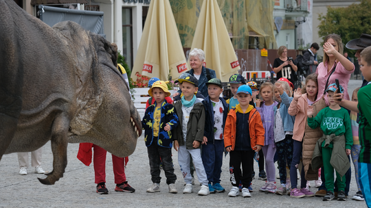 Dzień Sportu w Chełmie. Były nawet dinozaury... [GALERIA ZDJĘĆ]