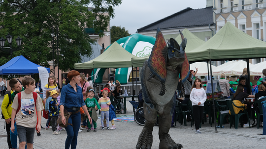 Dzień Sportu w Chełmie. Były nawet dinozaury... [GALERIA ZDJĘĆ]