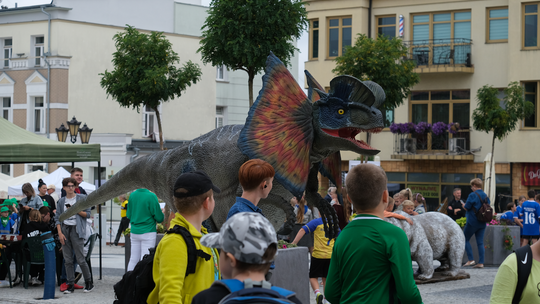 Dzień Sportu w Chełmie. Były nawet dinozaury... [GALERIA ZDJĘĆ]