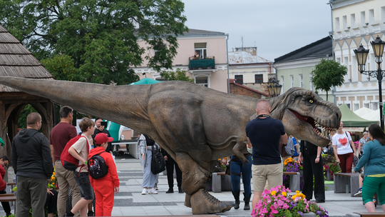 Dzień Sportu w Chełmie. Były nawet dinozaury... [GALERIA ZDJĘĆ]