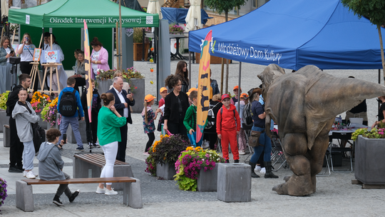 Dzień Sportu w Chełmie. Były nawet dinozaury... [GALERIA ZDJĘĆ]