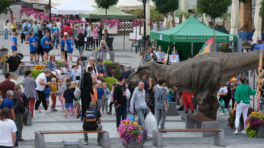 Dzień Sportu w Chełmie. Były nawet dinozaury... [GALERIA ZDJĘĆ]
