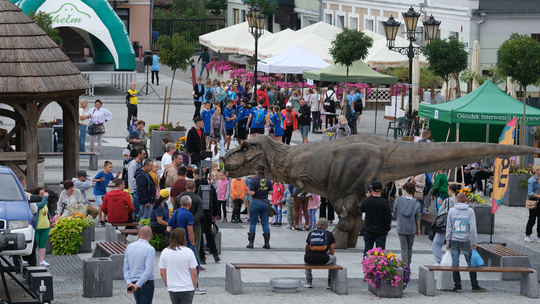 Dzień Sportu w Chełmie. Były nawet dinozaury... [GALERIA ZDJĘĆ]