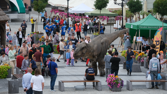 Dzień Sportu w Chełmie. Były nawet dinozaury... [GALERIA ZDJĘĆ]