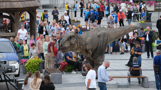 Dzień Sportu w Chełmie. Były nawet dinozaury... [GALERIA ZDJĘĆ]