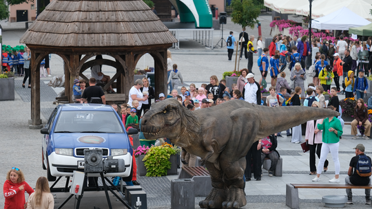 Dzień Sportu w Chełmie. Były nawet dinozaury... [GALERIA ZDJĘĆ]