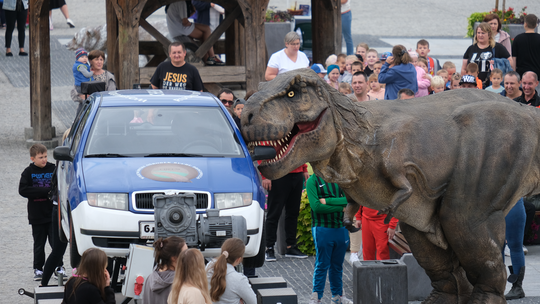 Dzień Sportu w Chełmie. Były nawet dinozaury... [GALERIA ZDJĘĆ]