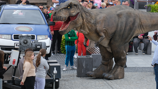 Dzień Sportu w Chełmie. Były nawet dinozaury... [GALERIA ZDJĘĆ]
