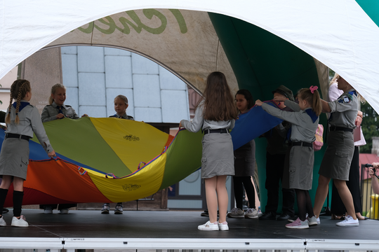 Dzień Sportu w Chełmie. Były nawet dinozaury... [GALERIA ZDJĘĆ]