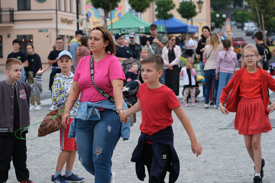 Dzień Sportu w Chełmie. Były nawet dinozaury... [GALERIA ZDJĘĆ]