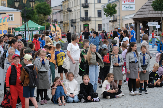 Dzień Sportu w Chełmie. Były nawet dinozaury... [GALERIA ZDJĘĆ]