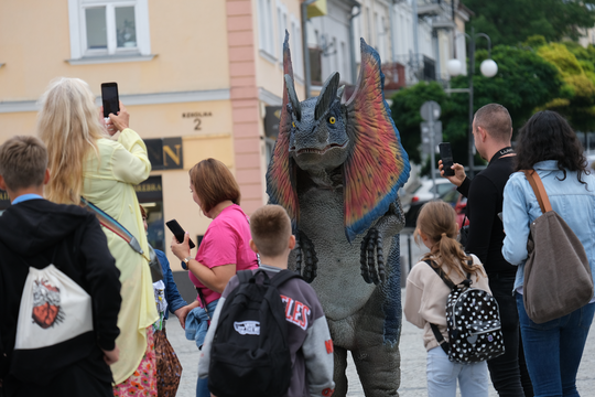 Dzień Sportu w Chełmie. Były nawet dinozaury... [GALERIA ZDJĘĆ]