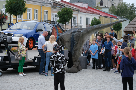 Dzień Sportu w Chełmie. Były nawet dinozaury... [GALERIA ZDJĘĆ]