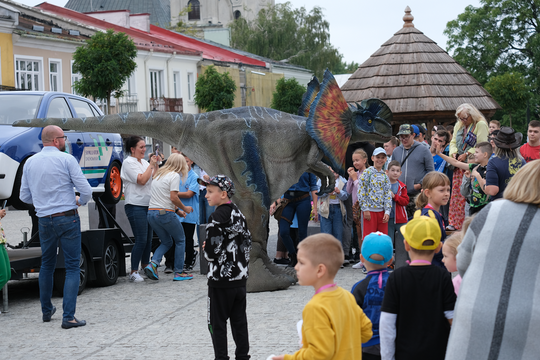 Dzień Sportu w Chełmie. Były nawet dinozaury... [GALERIA ZDJĘĆ]