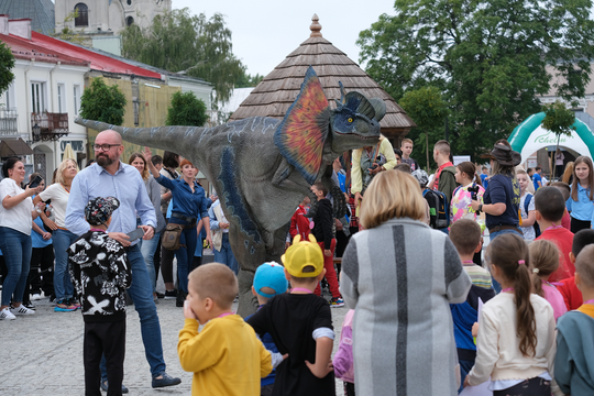 Dzień Sportu w Chełmie. Były nawet dinozaury... [GALERIA ZDJĘĆ]