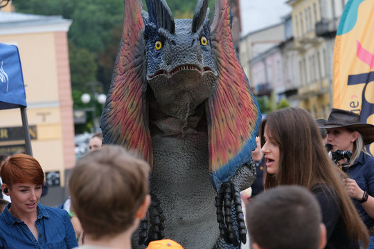 Dzień Sportu w Chełmie. Były nawet dinozaury... [GALERIA ZDJĘĆ]