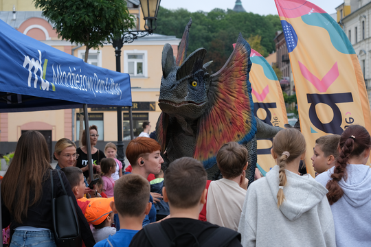 Dzień Sportu w Chełmie. Były nawet dinozaury... [GALERIA ZDJĘĆ]