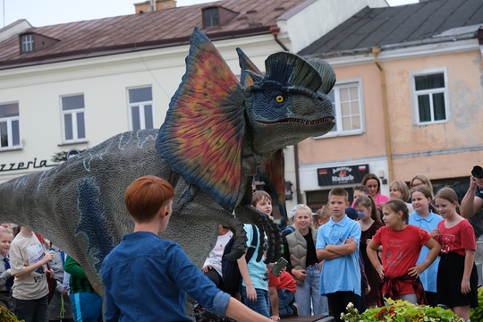 Dzień Sportu w Chełmie. Były nawet dinozaury... [GALERIA ZDJĘĆ]