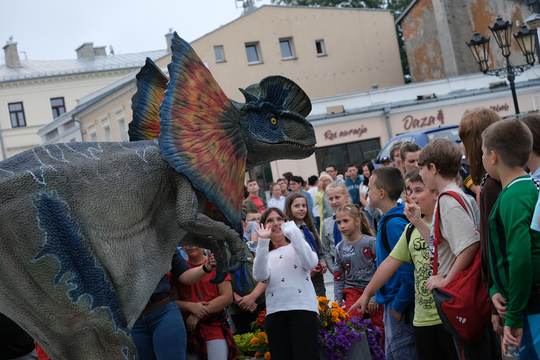 Dzień Sportu w Chełmie. Były nawet dinozaury... [GALERIA ZDJĘĆ]
