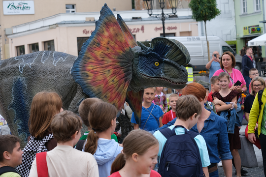 Dzień Sportu w Chełmie. Były nawet dinozaury... [GALERIA ZDJĘĆ]