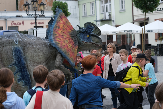 Dzień Sportu w Chełmie. Były nawet dinozaury... [GALERIA ZDJĘĆ]