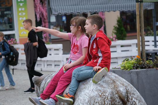 Dzień Sportu w Chełmie. Były nawet dinozaury... [GALERIA ZDJĘĆ]