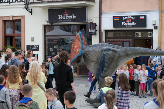 Dzień Sportu w Chełmie. Były nawet dinozaury... [GALERIA ZDJĘĆ]