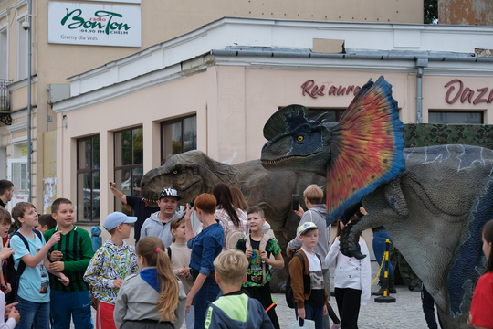Dzień Sportu w Chełmie. Były nawet dinozaury... [GALERIA ZDJĘĆ]
