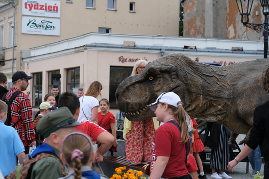 Dzień Sportu w Chełmie. Były nawet dinozaury... [GALERIA ZDJĘĆ]