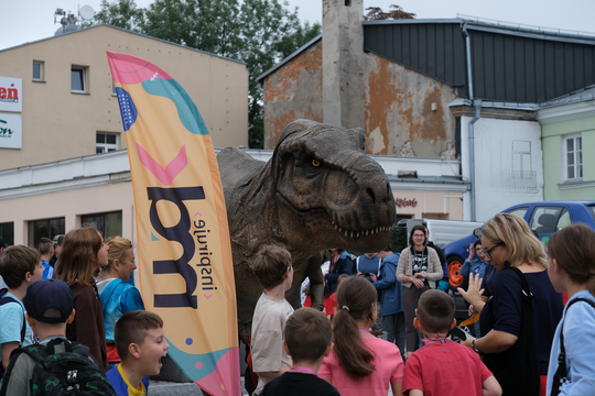 Dzień Sportu w Chełmie. Były nawet dinozaury... [GALERIA ZDJĘĆ]