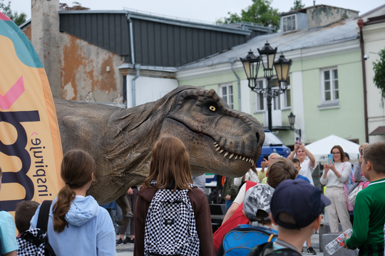 Dzień Sportu w Chełmie. Były nawet dinozaury... [GALERIA ZDJĘĆ]