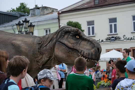 Dzień Sportu w Chełmie. Były nawet dinozaury... [GALERIA ZDJĘĆ]