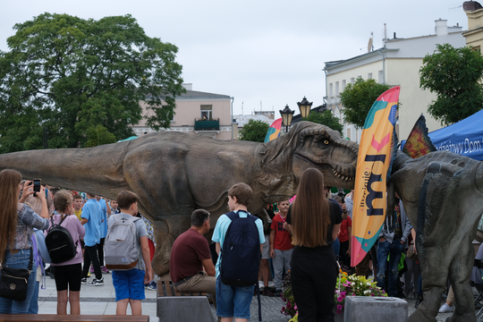 Dzień Sportu w Chełmie. Były nawet dinozaury... [GALERIA ZDJĘĆ]