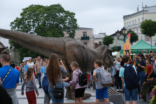 Dzień Sportu w Chełmie. Były nawet dinozaury... [GALERIA ZDJĘĆ]